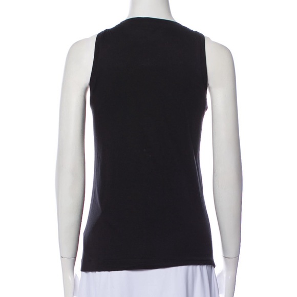 Tory Burch Rhinestone Embellished Tank Top Sleeveless Blouse - Picture 4 of 6